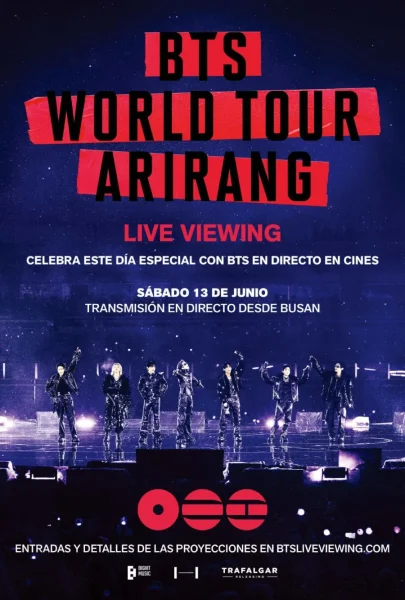 BTS WORLD TOUR ARIRANG IN B. AIRES: LIVE VIEWING